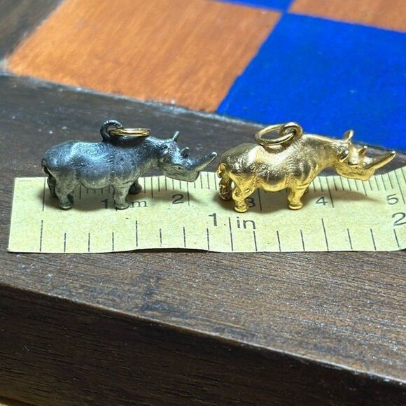 JOAN RIVERS Noah’s Ark Charms - Lot of 2 - Picture 2 of 4